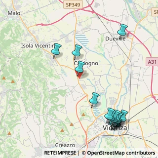 Mappa Via XXV Aprile, 36030 Motta VI, Italia (5.37625)
