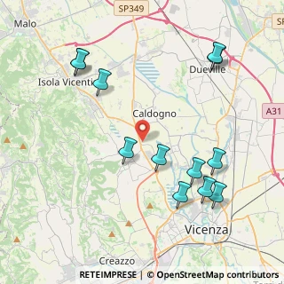 Mappa Via XXV Aprile, 36030 Motta VI, Italia (4.61)