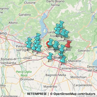 Mappa Via Paolo VI, 25050 Rodengo-Saiano BS, Italia (10.294)