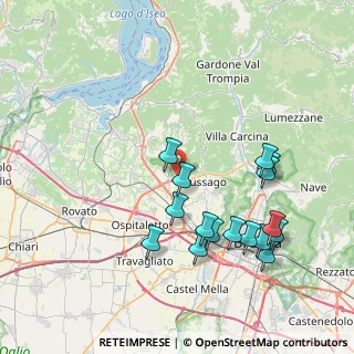 Mappa Via Paolo VI, 25050 Rodengo-Saiano BS, Italia (8.13188)