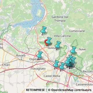 Mappa Via Paolo VI, 25050 Rodengo-Saiano BS, Italia (8.69214)