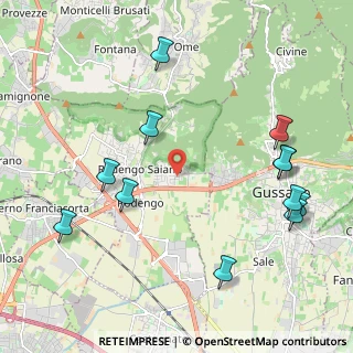 Mappa Via Paolo VI, 25050 Rodengo-Saiano BS, Italia (2.48083)