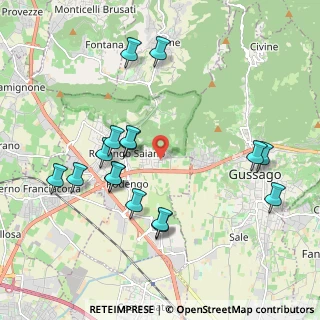 Mappa Via Paolo VI, 25050 Rodengo-Saiano BS, Italia (2.075)