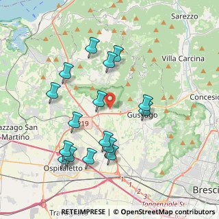 Mappa Via Paolo VI, 25050 Rodengo-Saiano BS, Italia (3.94438)