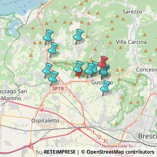 Mappa Via Paolo VI, 25050 Rodengo-Saiano BS, Italia (2.7375)
