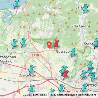 Mappa Via Piave, 25050 Rodengo-Saiano BS, Italia (7.021)