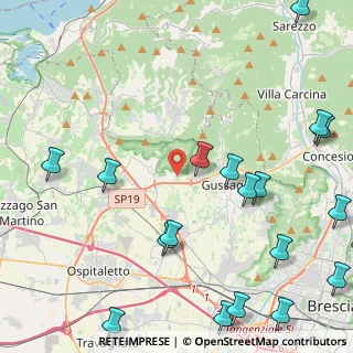 Mappa Via Piave, 25050 Rodengo-Saiano BS, Italia (6.4125)