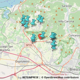 Mappa Via Piave, 25050 Rodengo-Saiano BS, Italia (3.24125)
