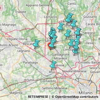 Mappa Via Origgio, 21042 Caronno Pertusella VA, Italia (6.4875)
