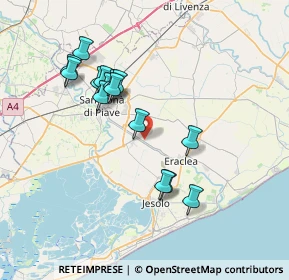 Mappa Via Bertazzolo, 30027 San Donà di Piave VE, Italia (6.75667)