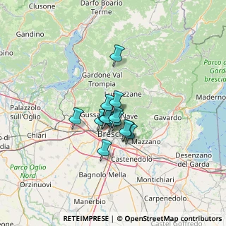 Mappa Via Sant'Andrea, 25069 Concesio BS, Italia (7.89929)