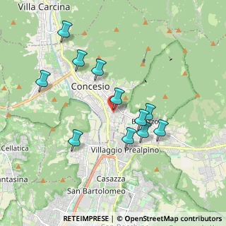 Mappa Via Sant'Andrea, 25069 Concesio BS, Italia (1.76818)