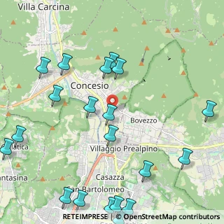 Mappa Via Sant'Andrea, 25069 Concesio BS, Italia (2.91)