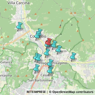 Mappa Via Sant'Andrea, 25069 Concesio BS, Italia (1.53143)