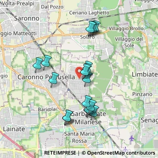 Mappa Via Tagliamento, 20031 Cesate MI, Italia (1.84789)