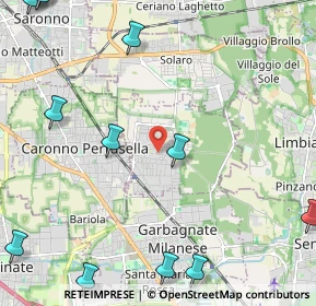 Mappa Via Tagliamento, 20031 Cesate MI, Italia (3.52143)