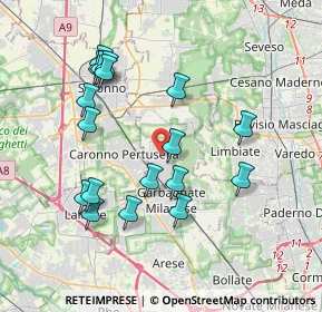 Mappa Via Tagliamento, 20031 Cesate MI, Italia (3.76167)
