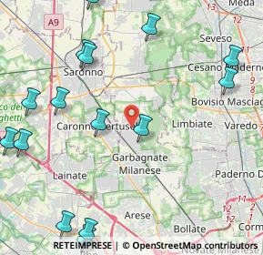 Mappa Via Tagliamento, 20031 Cesate MI, Italia (6.3245)