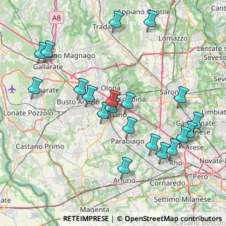 Mappa Legnano 20025, 20025 Legnano MI, Italia (8.526)