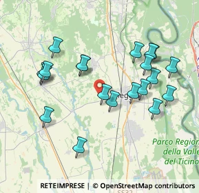 Mappa Raccordo Fornaci-Momo, 28047 Oleggio NO, Italia (3.8135)