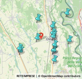 Mappa Raccordo Fornaci-Momo, 28047 Oleggio NO, Italia (3.57357)