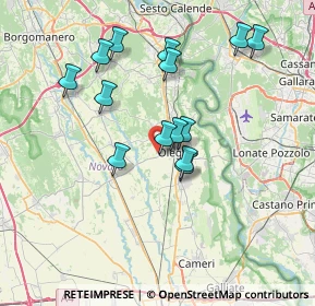 Mappa Raccordo Fornaci-Momo, 28047 Oleggio NO, Italia (6.62286)