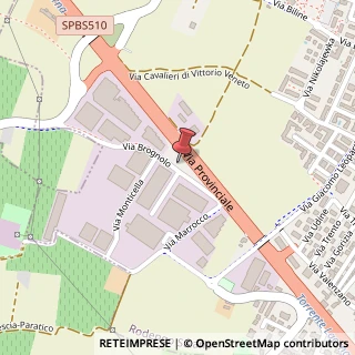 Mappa Via Brognolo, 6A, 25050 Rovereto, Trento (Trentino-Alto Adige)