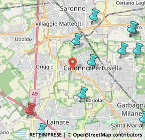 Mappa SS 233, 21042 Caronno Pertusella VA, Italia (2.90091)