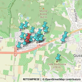 Mappa Farmacia Comunale Gussago, 25064 Gussago BS, Italia (0.37083)