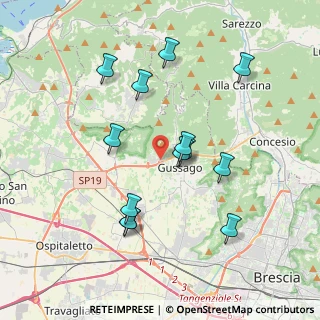 Mappa Farmacia Comunale Gussago, 25064 Gussago BS, Italia (3.63769)