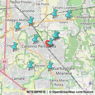 Mappa Piazzale Cardinal Ferrari, 21042 Caronno Pertusella VA, Italia (2.04455)