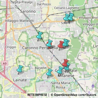Mappa Piazzale Cardinal Ferrari, 21042 Caronno Pertusella VA, Italia (2.03615)