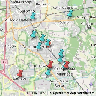 Mappa Via Monte Grappa, 21042 Caronno Pertusella VA, Italia (2.00286)