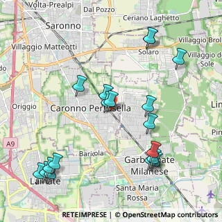 Mappa Via Monte Grappa, 21042 Caronno Pertusella VA, Italia (2.39222)