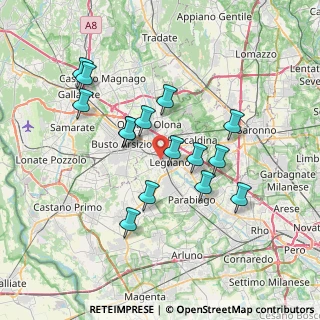 Mappa Via Venezia, 20025 Legnano MI, Italia (6.554)