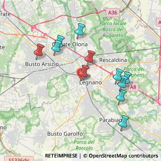 Mappa Via Venezia, 20025 Legnano MI, Italia (3.97273)