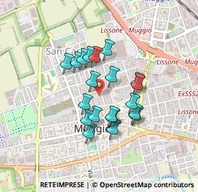 Mappa Via Alessandro Volta, 20053 Muggiò MB, Italia (0.3305)