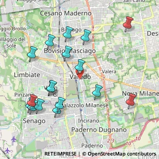 Mappa Via Volpi, 20814 Varedo MB, Italia (2.34059)