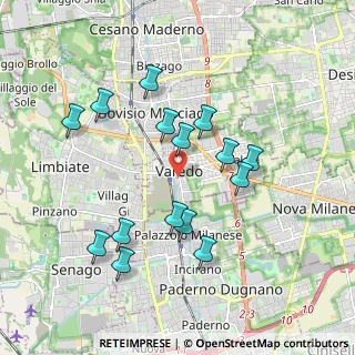 Mappa Via Volpi, 20814 Varedo MB, Italia (1.82267)