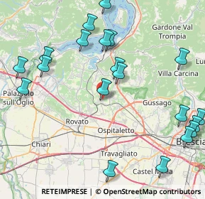 Mappa Via Peroni Vincenzo, 25046 Cazzago San Martino BS, Italia (10.345)
