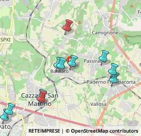 Mappa Via Peroni Vincenzo, 25046 Cazzago San Martino BS, Italia (2.23818)