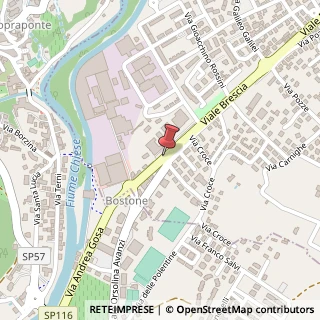 Mappa Via bostone 21, 25089 Villanuova sul Clisi, Brescia (Lombardia)