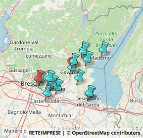 Mappa Via Andrea Costa, 25089 Villanuova Sul Clisi BS, Italia (11.09125)