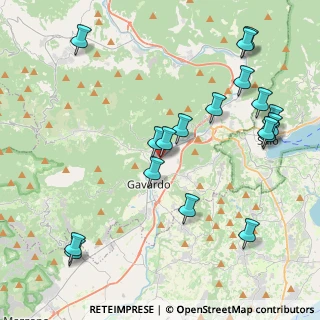 Mappa Via Alcide De Gasperi, 25089 Villanuova Sul Clisi BS, Italia (4.80833)