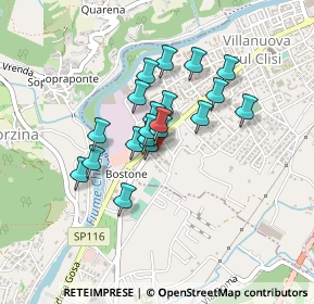 Mappa Via Andrea Costa, 25089 Villanuova Sul Clisi BS, Italia (0.3005)