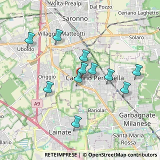 Mappa Via Giuseppe Mazzini, 21042 Caronno Pertusella VA, Italia (1.73727)