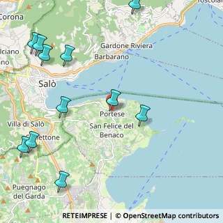 Mappa Via Trento, 25010 San Felice del Benaco BS, Italia (2.84636)