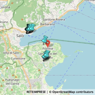 Mappa Via Trento, 25010 San Felice del Benaco BS, Italia (1.8755)
