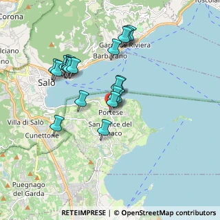 Mappa Via Trento, 25010 San Felice del Benaco BS, Italia (1.669)