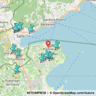 Mappa Via Trento, 25010 San Felice del Benaco BS, Italia (2.36636)